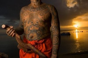 Tatuaje tradiconal de Moko Maori
