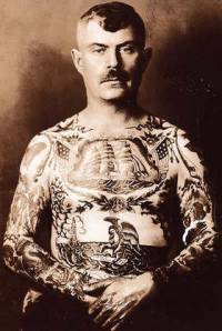 Tatuajes de los marineros a comienzos del siglo XX